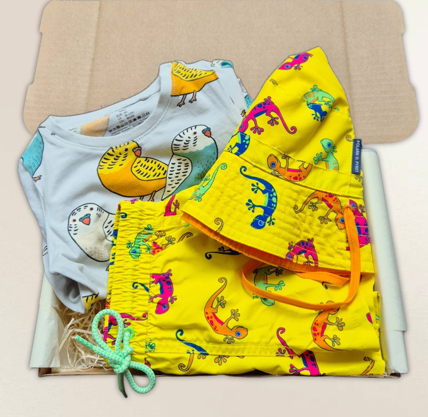 UV-kläder och body. Strl. 80.