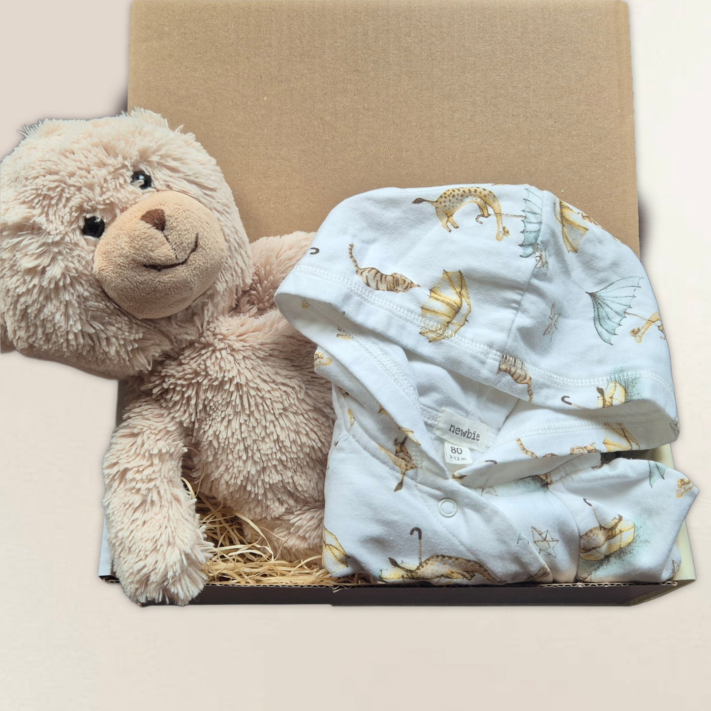 Pyjamas och nalle. Strl. 80