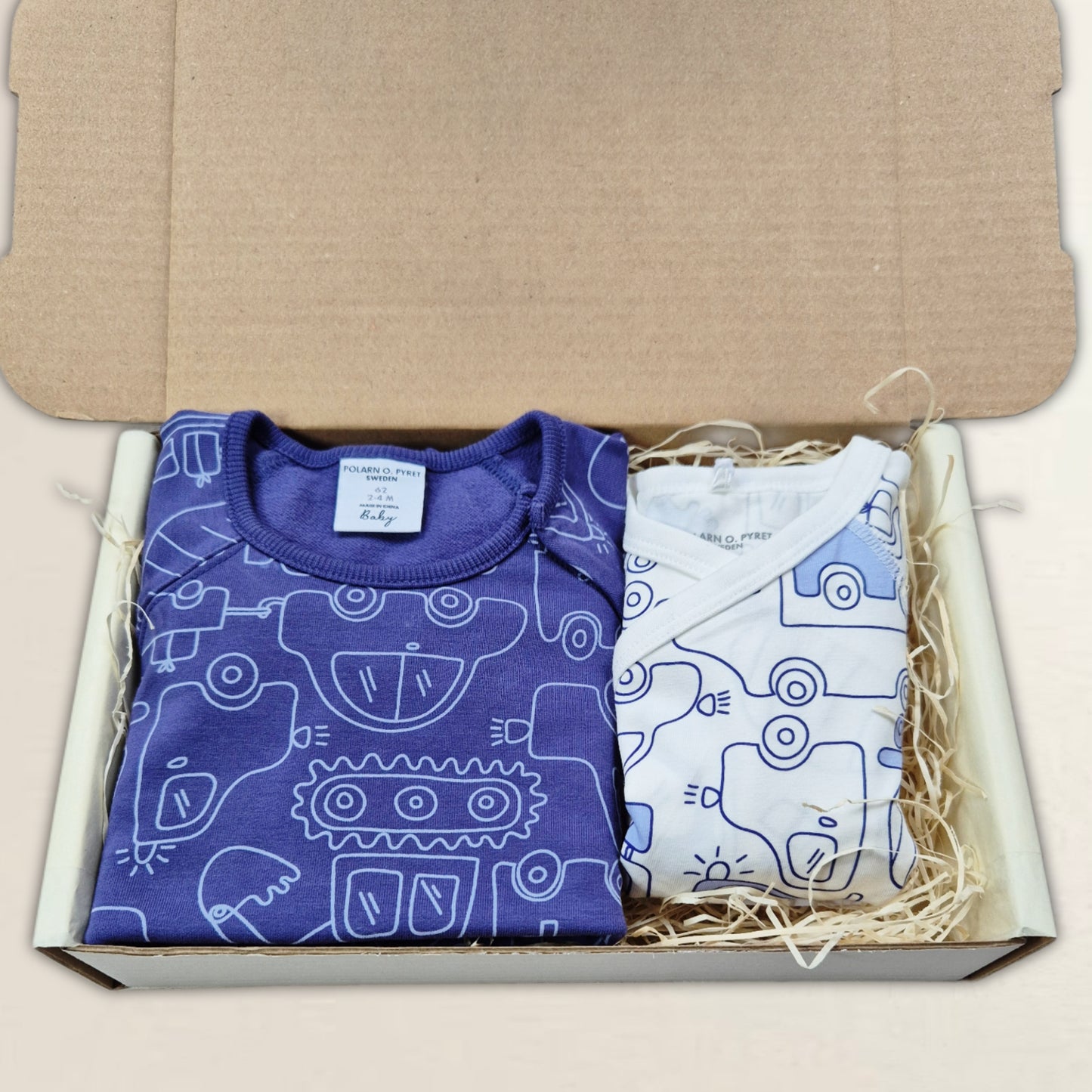 PoP set med bilar, strl 62