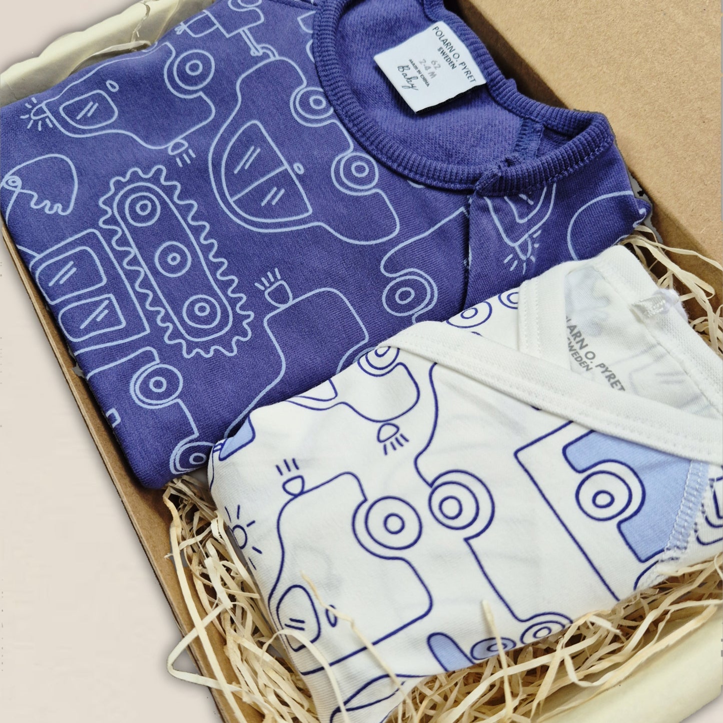 PoP set med bilar, strl 62