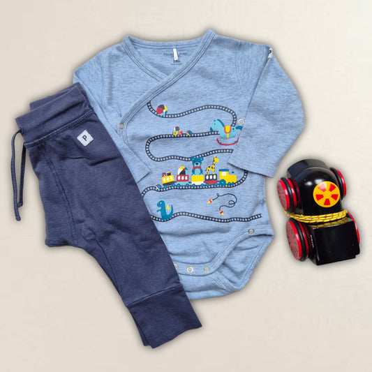 Body, byxor, Brio-lok. Strl. 62